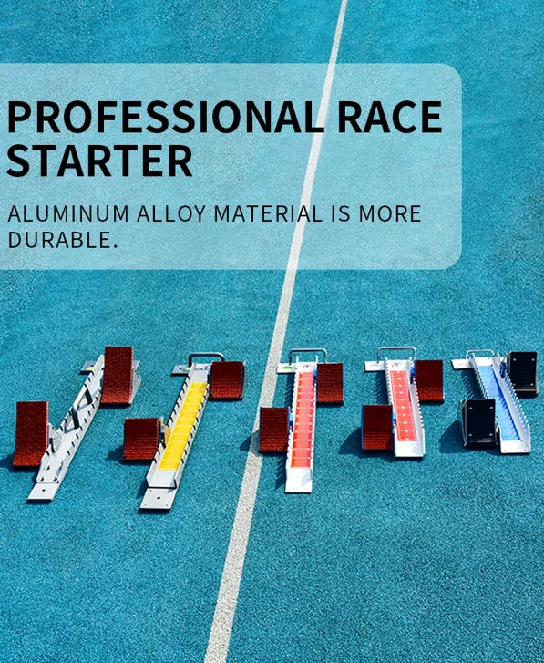 Adjustable Sprint Training Jumper Track and Field Sports Equipment for Running Start Block