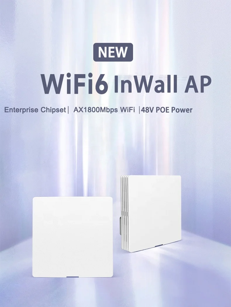 2024 Nouveauts Produits HC-G2 in the wall AP router wifi6 dual band Gigabit Wireless 5G Router mini AP router