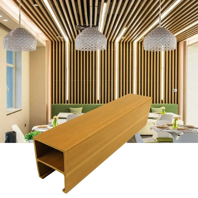 Cheap Price Foshan Guangzhou WPC Exterior Wood Composite Ceiling PVC Panel