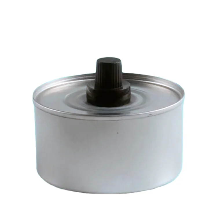 Empty Round Plain Metal Fuel Tin Solid Alcohol Can Size 83*49mm Thickness 0.19mm Factory Sale Direct