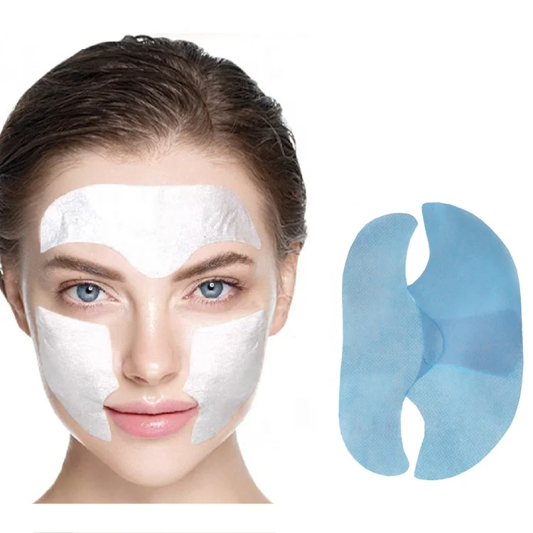 Private label remove forehead nasolabial folds wrinkles lifting Dissolve Type III collagen Forehead cheek facial mask