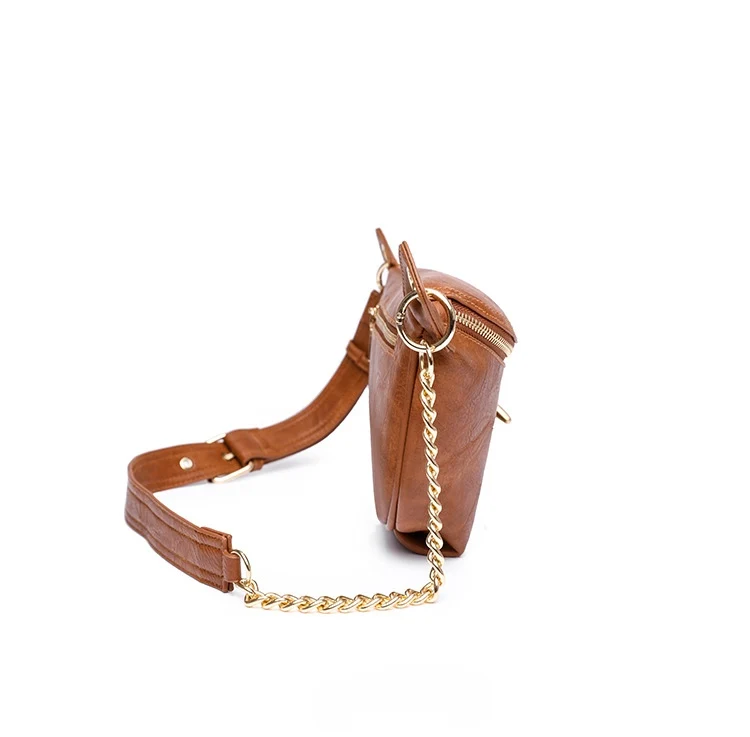 Hot Selling Bum Bag Fanny Pack Custom Women Belt Bag Personalized Vegan Leather Bum Bag