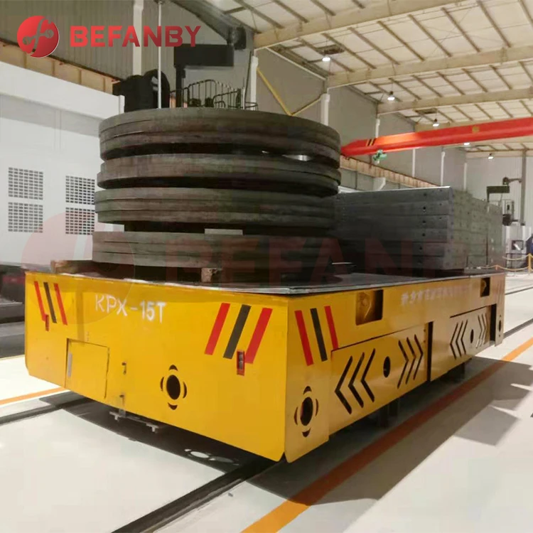 Large starting torque flexible motorized mining rail cart for rail cart