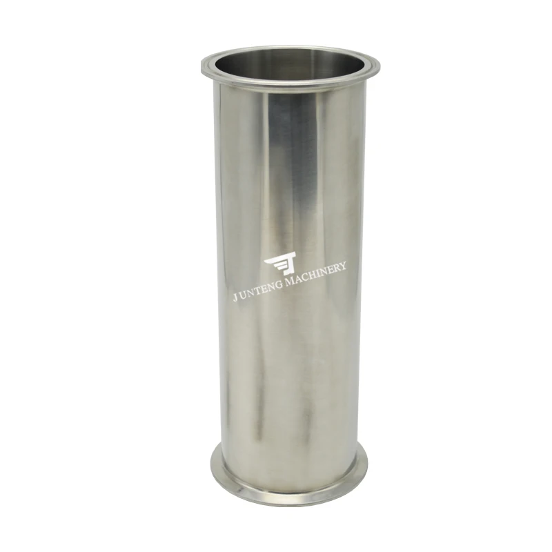 Sanitary Fittings Food Grade Three-clamp Pipe Stainless Steel Sanitary Fitting Manufacturer