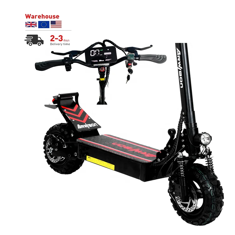 E ЕС lktro 50kmh 52v sealup 12 дюймов 4 тактный скутер мопед Лонгборда