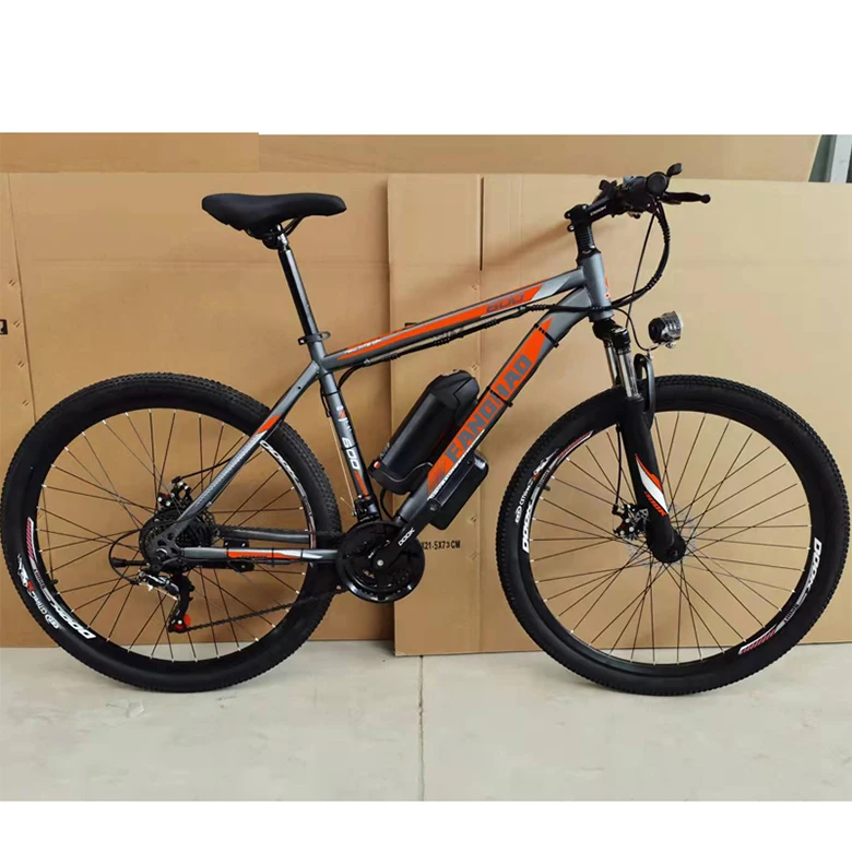 High Quality Human Mode And Electric Mode Widened Comfortable Seat Mountain Electric Bicycle