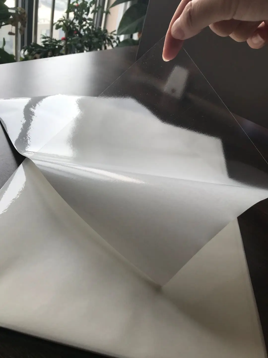 High quality printable transparent self adhesive a3 a4 waterproof inkjet stickers paper vinyl pet pvc sticker label paper