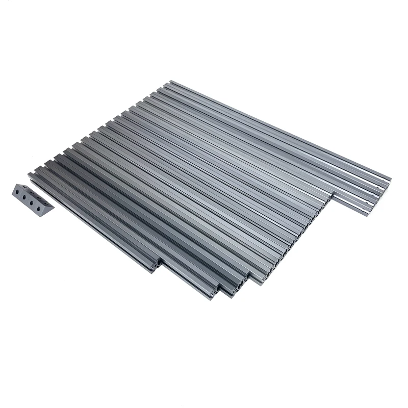 Professional Manufacturer LDO Frame Kit Parts Groove Extruded Profile Extrusion 3D Printer CNC V2.4 Framing For VRN