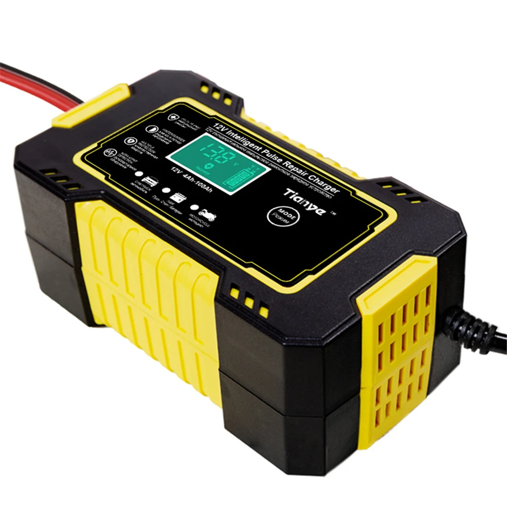 Monfara Smart 12V 6A автомобильное зарядное устройство и сопровождающий 7-ступенчатая импульса свинцово-кислотные гелиевые батареи AGM для мотоцикла