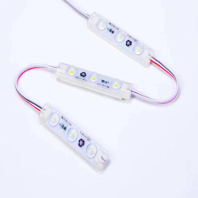 Smd 3030 ip68 светодиодный модуль с 3-мя стойкими белыми буквами знак рекламный оптическим объективом 5 лет гарантии 12 В светодиодные модули