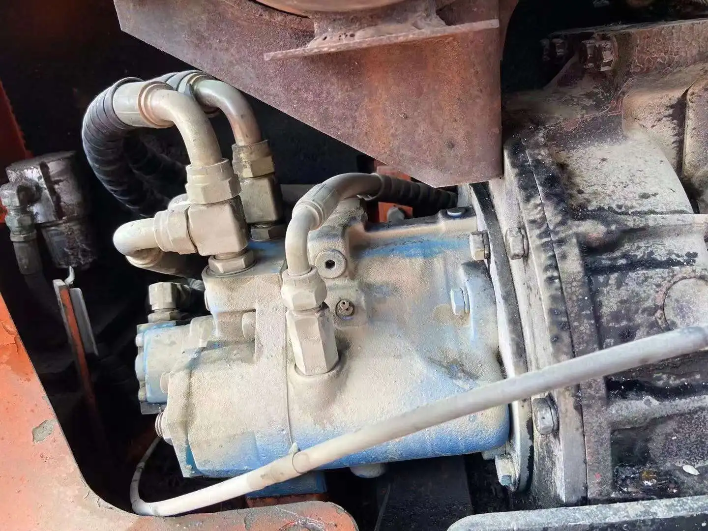 Good condition used excavator 8 ton dh80-7 dh80 gold doosan excavator crawler used excavator for sale