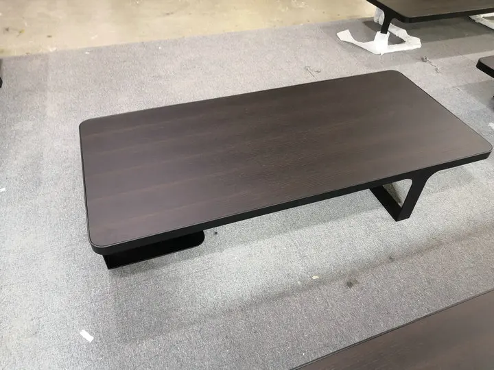 Modern design living room furniture wooden center table rectangular Combined tea coffee table