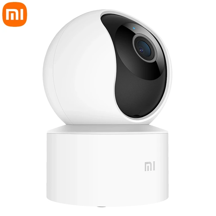 Умные часы Xiaomi Mijia Mi 1080P с углом обзора 360 градусов и функцией ночного видения беспроводные Часы Wi-Fi для безопасности детей домашних питомцев собак кошек IP-камера