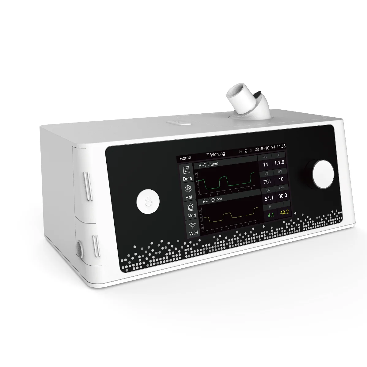 Premium quality stock available 5 inch display screen cpap bpap snore treatment machine for home usage