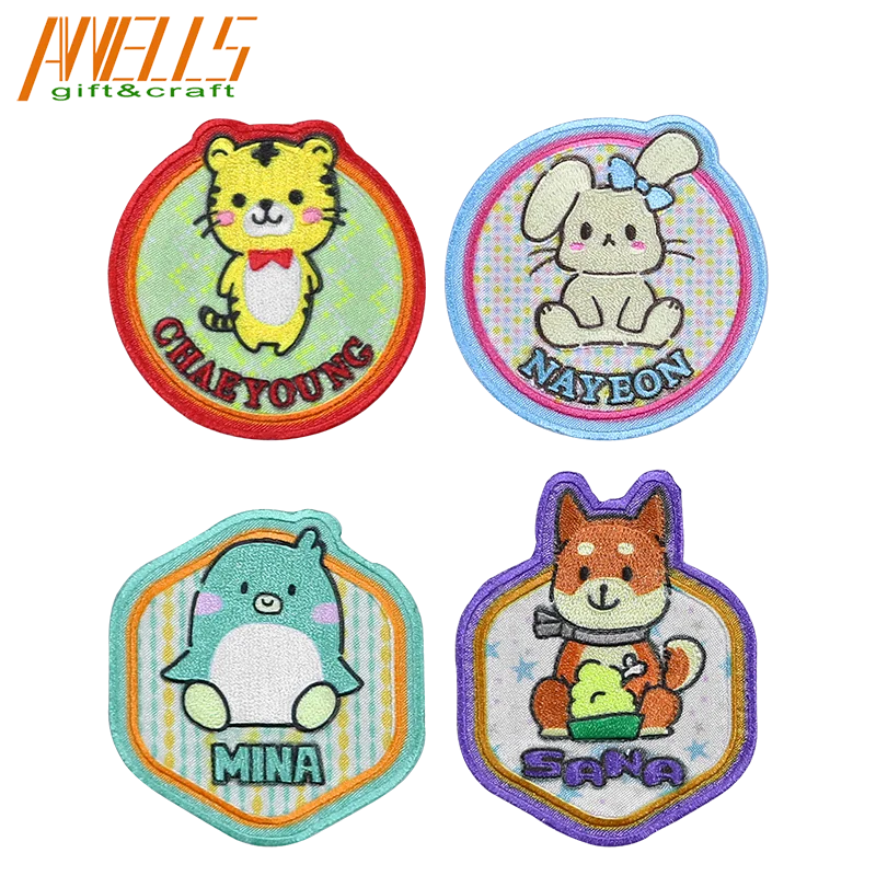 Retail Ready Motorcycle Clubs Scout Law enforcement Fire departments Fully Customizable Embroidered Patch Iron on Badge Applique