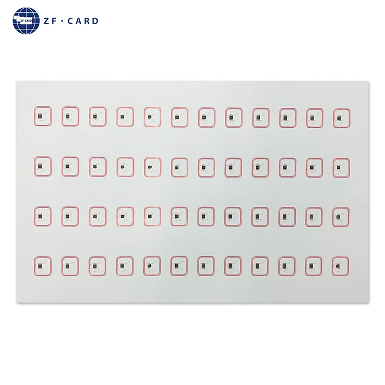 Заводская 13 56 mhz MIFARE(R) Классический 1K Prelam Rfid инкрустированный лист NFC Антенна RFID prelam для карт