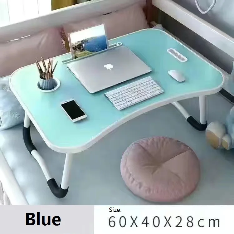 hot Laptop Desk Home Foldable Laptop Table Notebook Study Laptop Stand Desk for Bed & Sofa Computer Table with Folding Legs