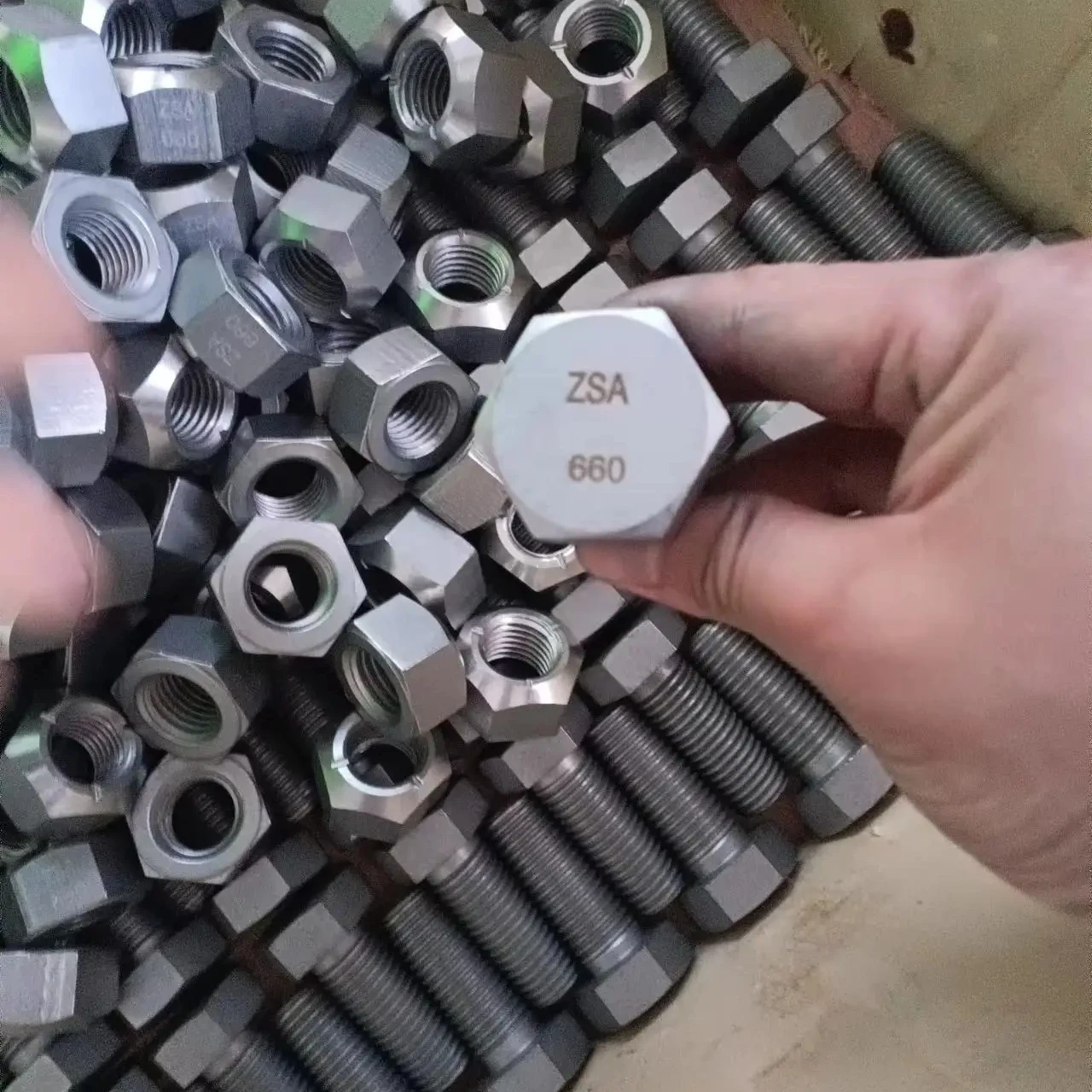 hex bolts ASTM A453 A453m Grade 660 651 662 665 668 S66286