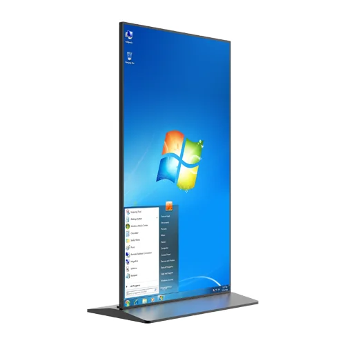 Крытый высокая яркость полный экран 75-98 дюймов LCD напольный цифровой вывески android lcd рекламный дисплей