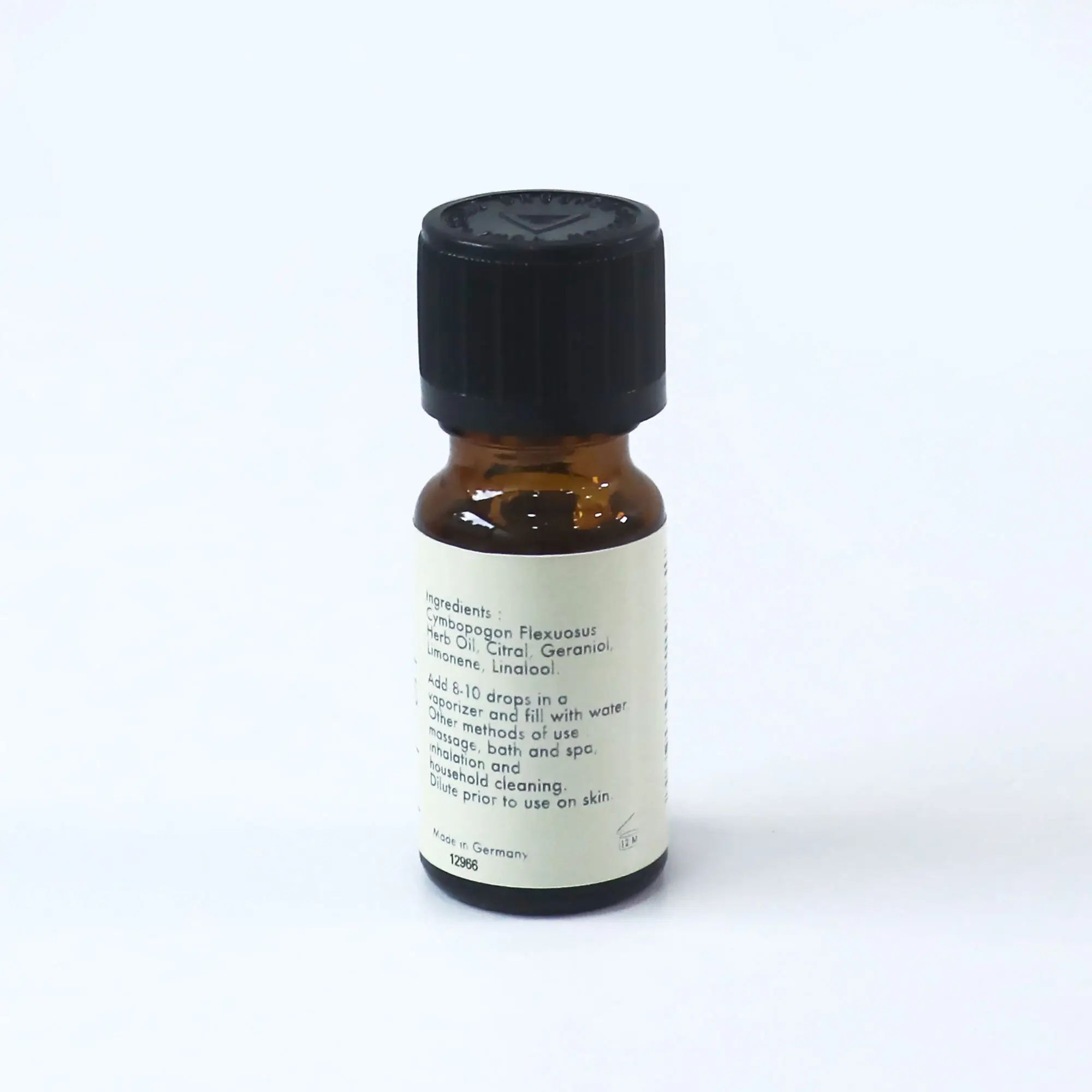 Leading Wholesales Lemongrass Essential Oil Made In Germany 10ml In Unique Bottle Design Malaysia Ready To Ship Stock