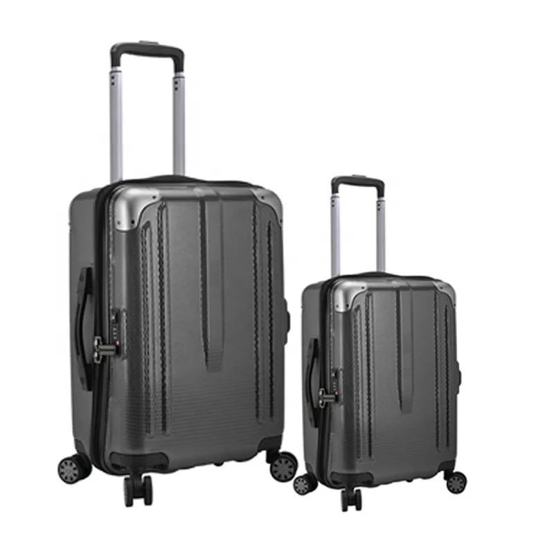 Оптовая продажа 360 переносные багажные Роскошные дорожные сумки для багажа серый импортный багаж