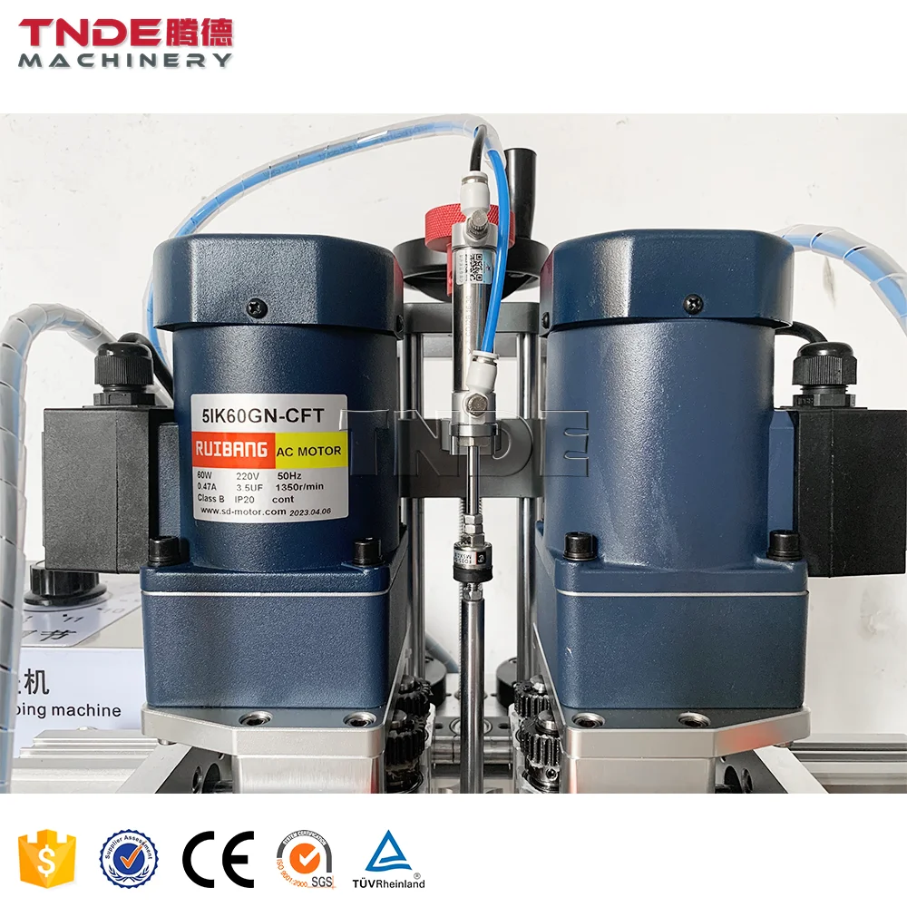 High Efficient Semi Automatic Pneumatic Capping Machine High Speed Hot Sale Bottle Capping Machine for Pump Caps