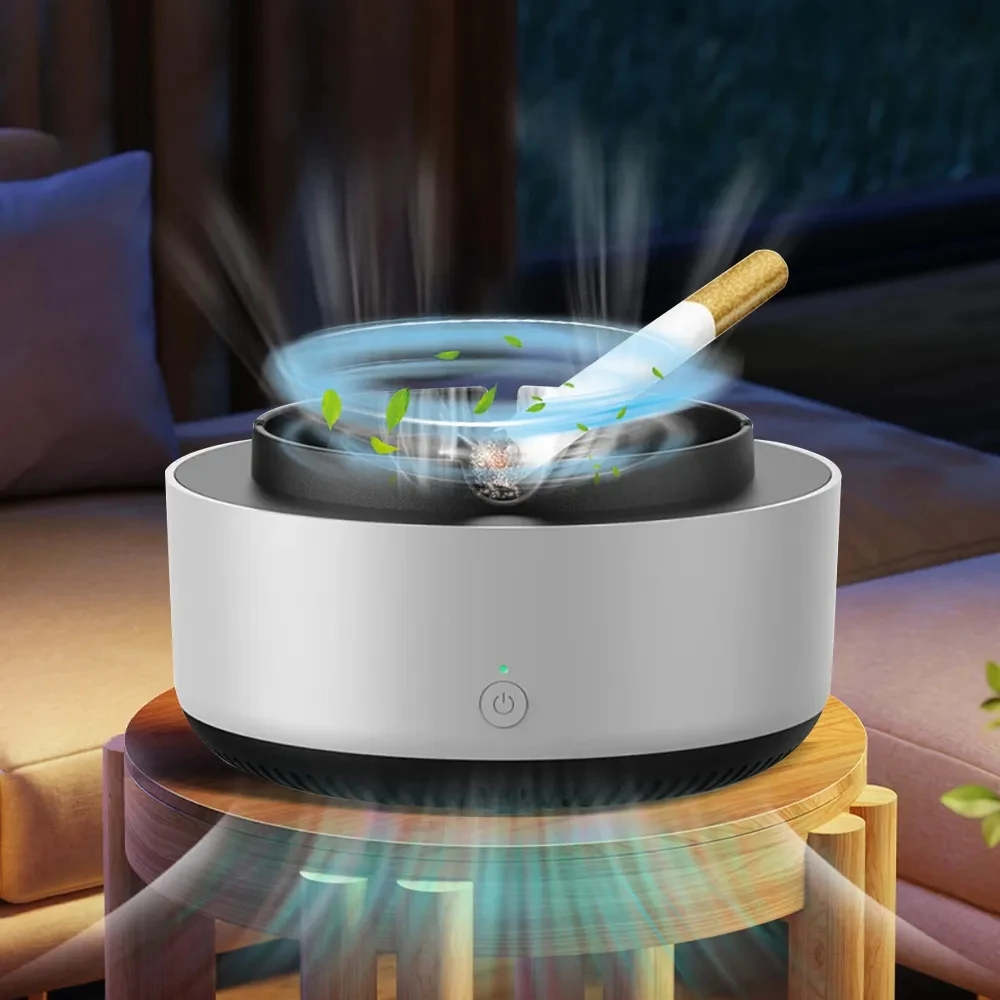 Creative 2 in 1 Smart Filter Smokeless Ashtray air purifier