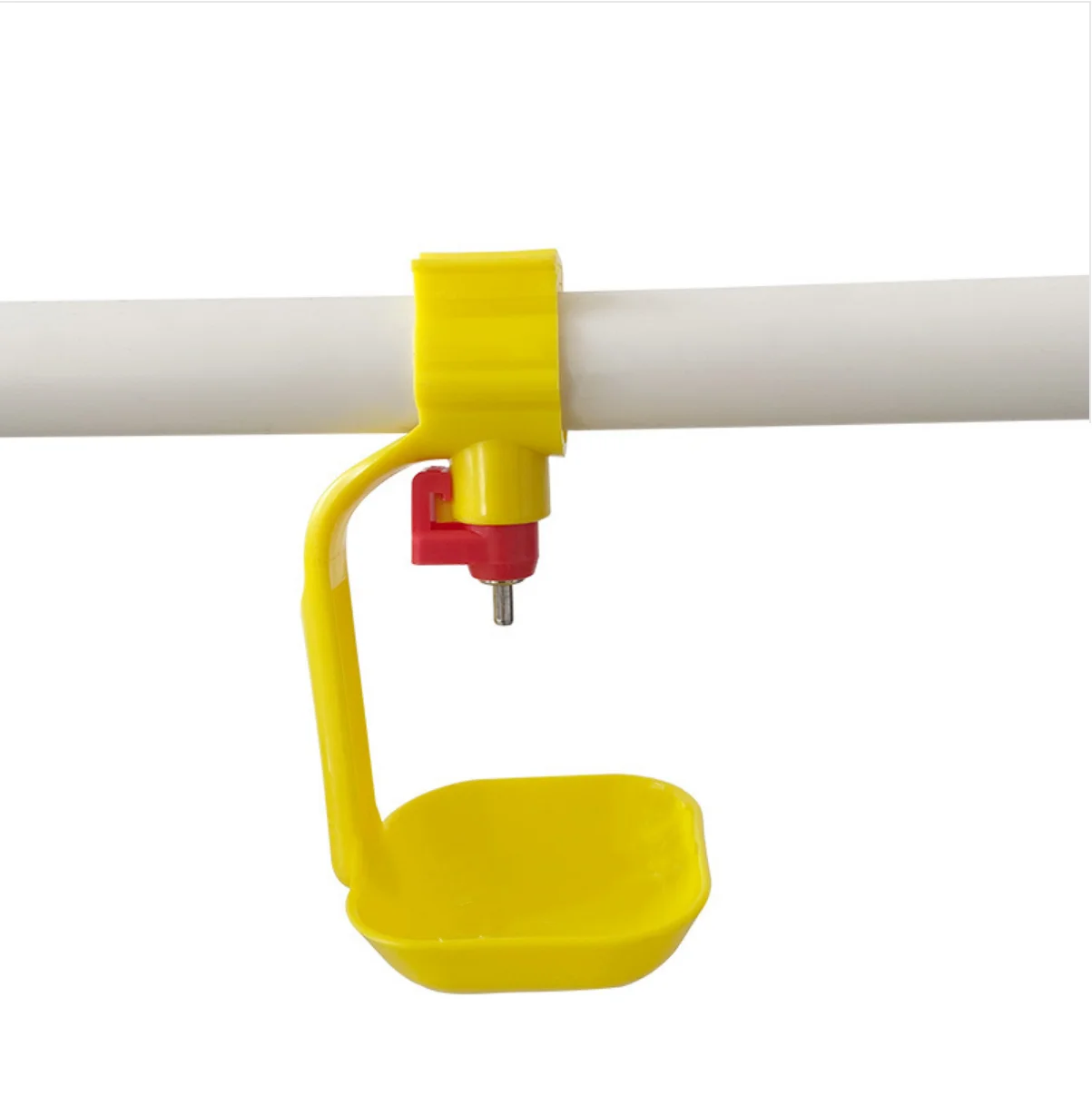 Automatic Poultry Drinking Cups Plastic Broiler Water Nipple Chicken Hanging Drip Cup Nipple Drinkers