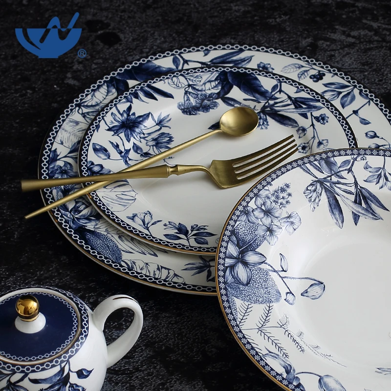 Wholesale Find Bone China Dinner Plate Ceramic Dish Plate Dessert Plate For Restaurant