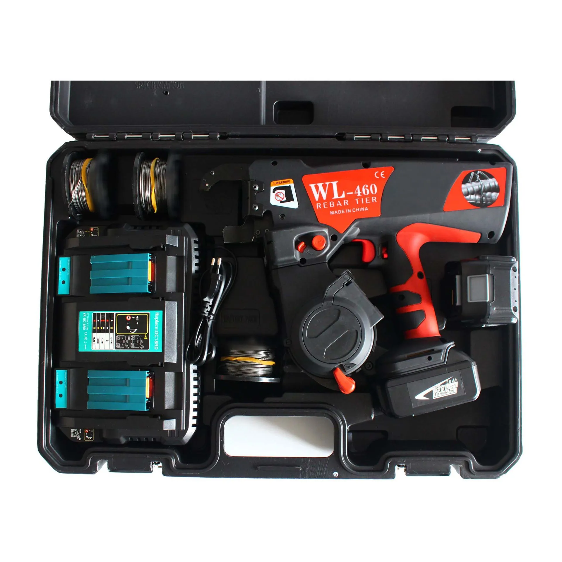 Hot Sale Automatic Rebar Tying Machine Construction Tool Rebar Wl-860 Electric Rebar Tie Wire Gun Steel Bar Winding Tool