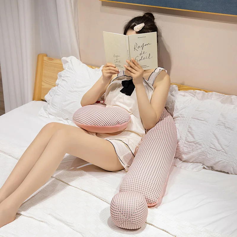 2024 New Design Limited-time offer Wholesale High Quality plush toy cute why symbel summer pillow for girls