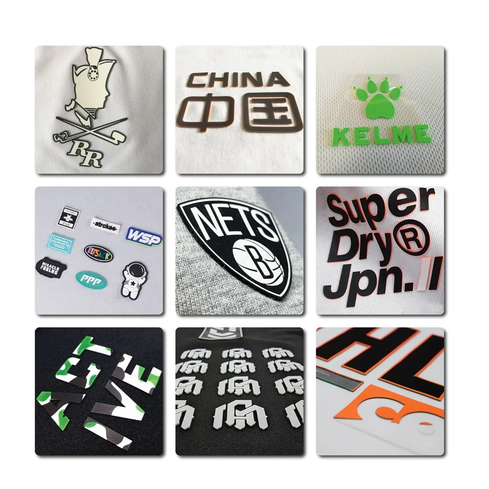 Wholesale 3D TPU 1.8mm Thick Heat Transfer Vinyl 0.7mm 1.0mm 3D Heat Transfer Film Easyweed Cut Textile Vinyl Glossy Matte HTV