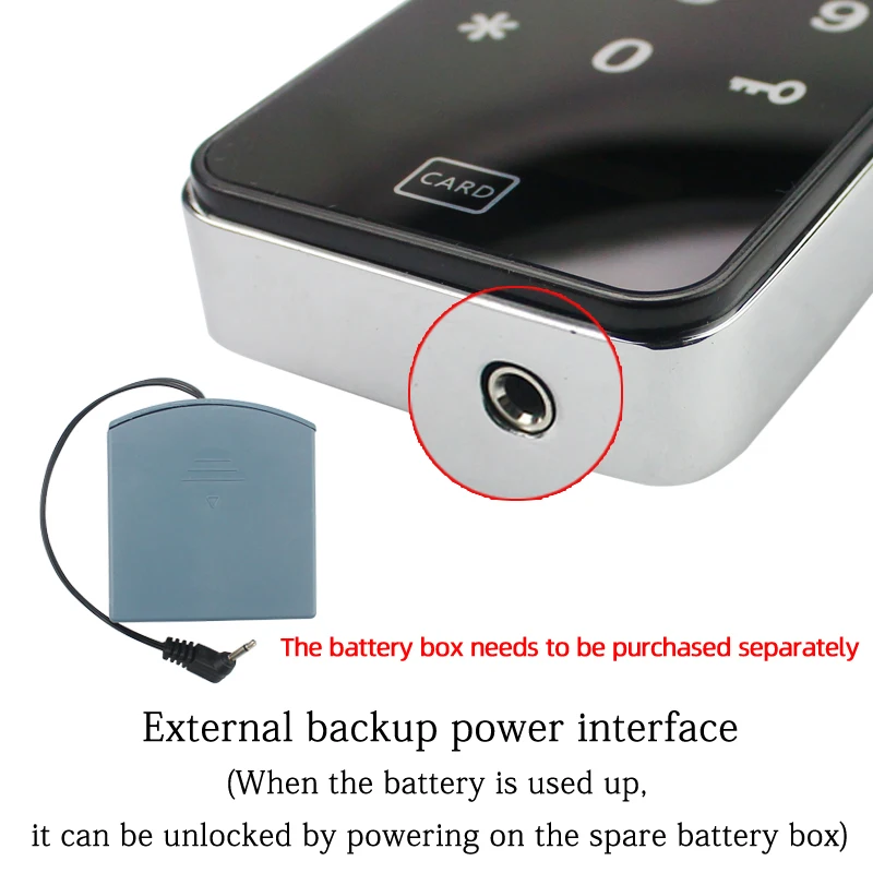 Smart password drawer cabinet door lock RFID 125Khz induction file cabinet electronic lock home wardrobe shoe cabinet lock