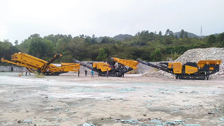 
XCMG official manufacturer XPF1214 Mobile Impact Crushers for sale 