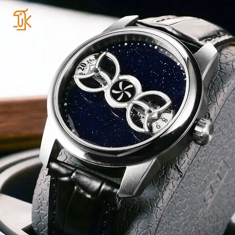 SANYIN Unique Rotating Mechanical Watches Luxury Original Designer Custom Brand Automatic Watches For Men Original Supplier