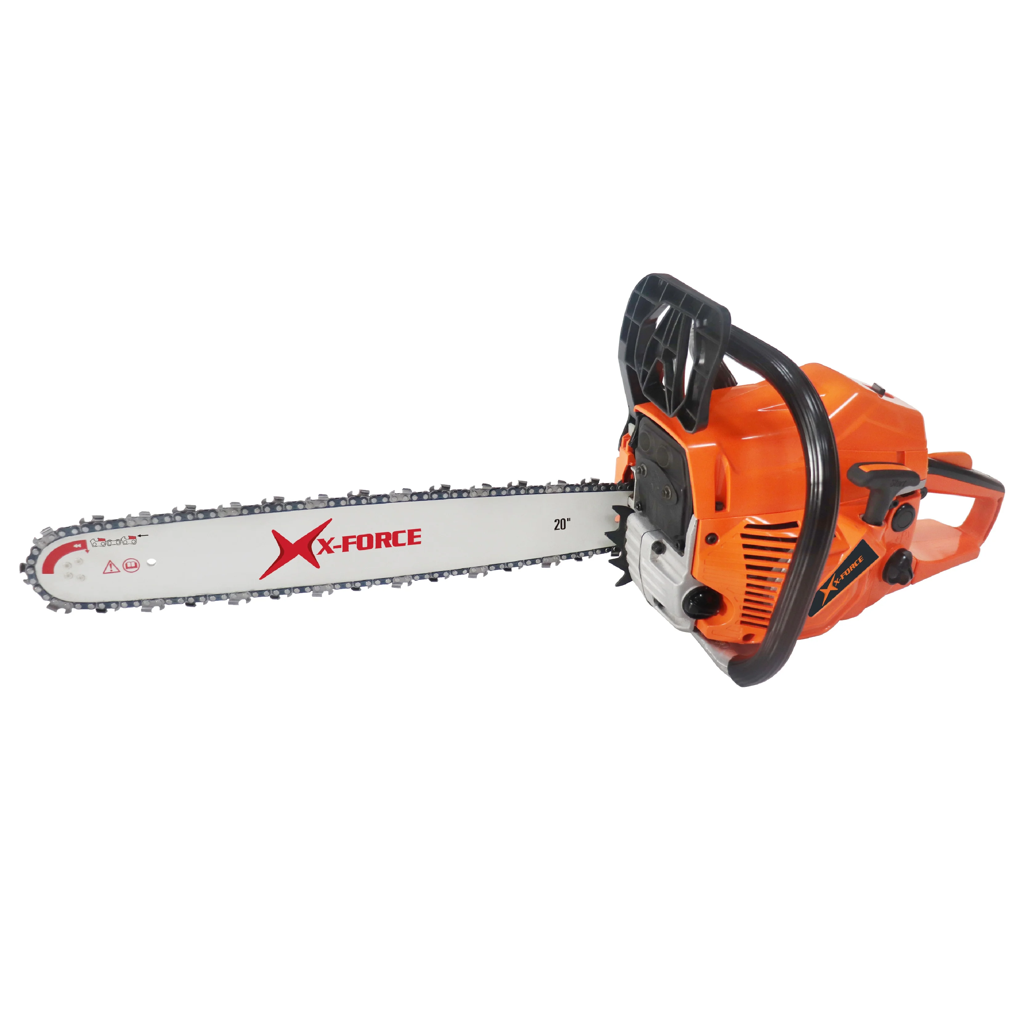 Professional Manufacture 5800 Gasoline Chainsaw 2 Stroke Petrol Wood Tree Cutting Machine Forest Chain Saw