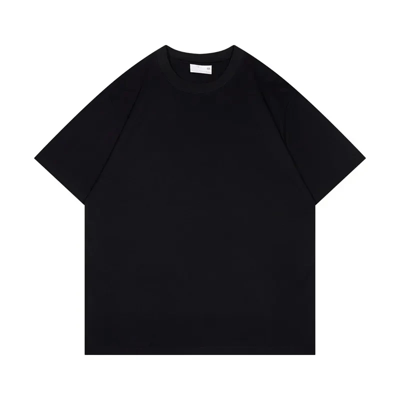 wholesale High quality custom 250 gsm 100% cotton blank T shirt heavyweight streetwear plain T shirt oversize tee shirts for Men