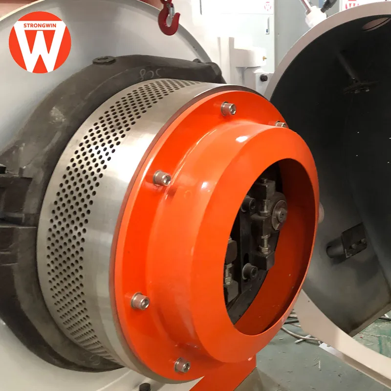 Chicken feed mill equipment poultry duck swine feed pellet machine capacity 2ton/h