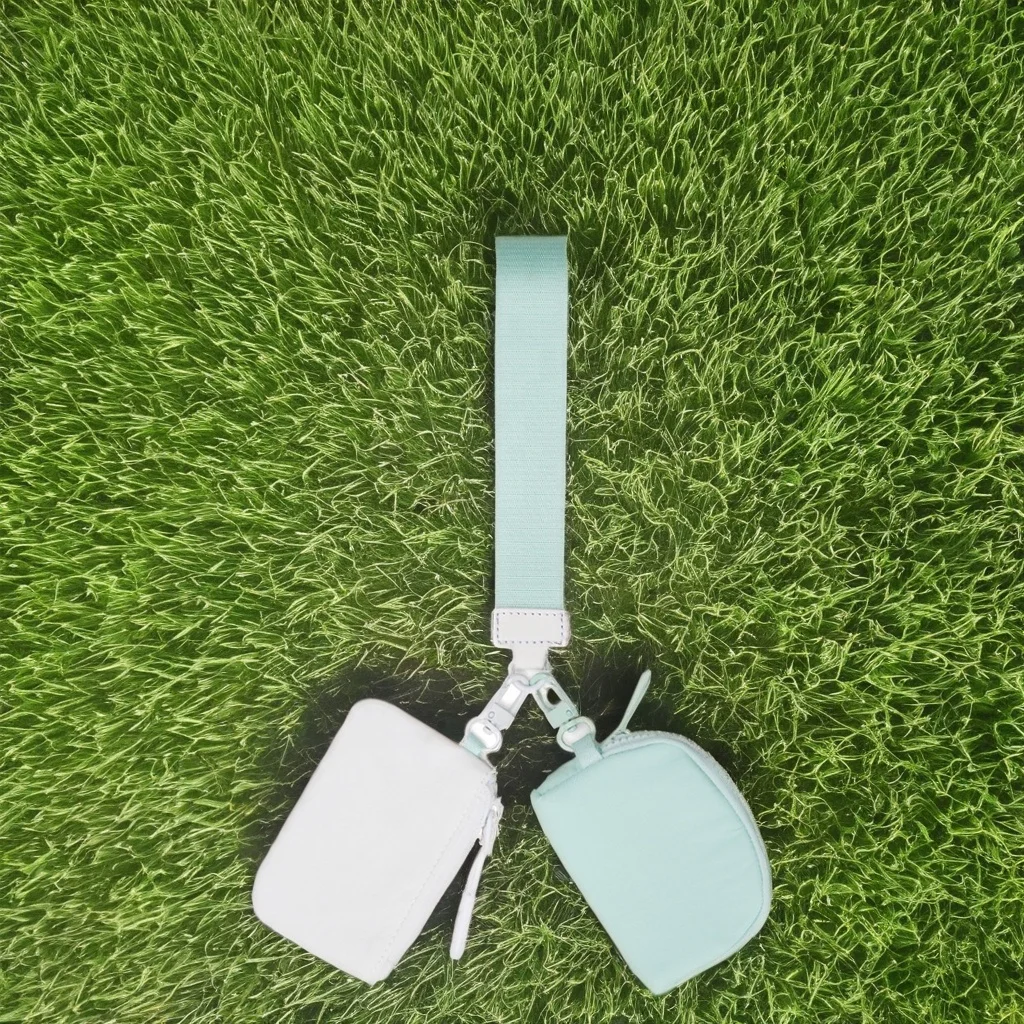 Sinco High Quality Pocket Coin Purse Customized Color Bank Card Bag Lulu Nylon Mini Change Storage Bag