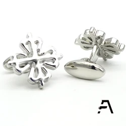 Серебряные запонки-кресты Calatrava на заказ