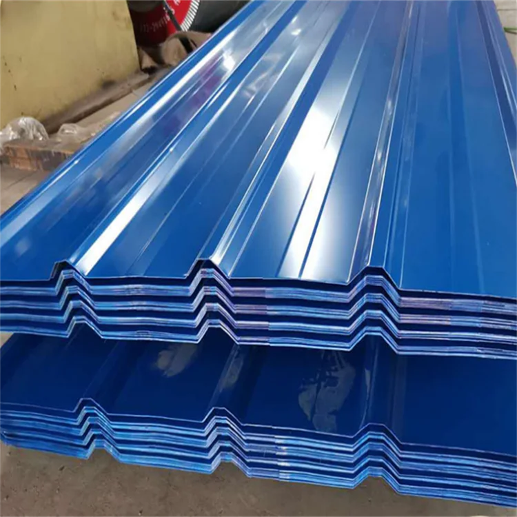 Thick Roofing Sheet PPGI Galvanized Roof Tiles Corrugated Steel 840 Type 0.8mm Coated RAL Color Corrugated Sheet