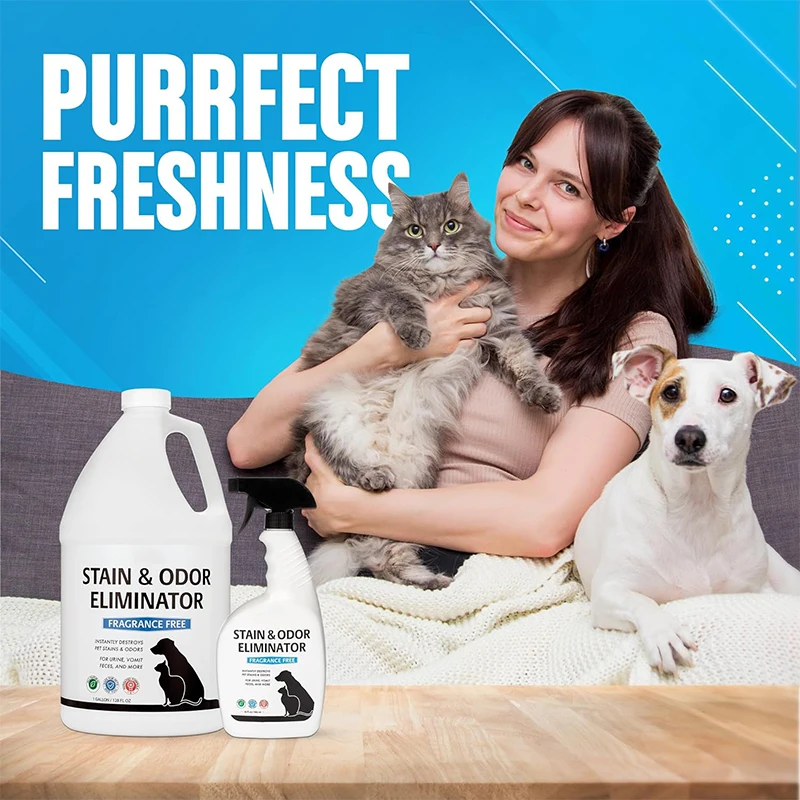 Room Toilet Pet Smoke Odor Eliminator Spray Pet Urine Stain Remover For Cats And Dog