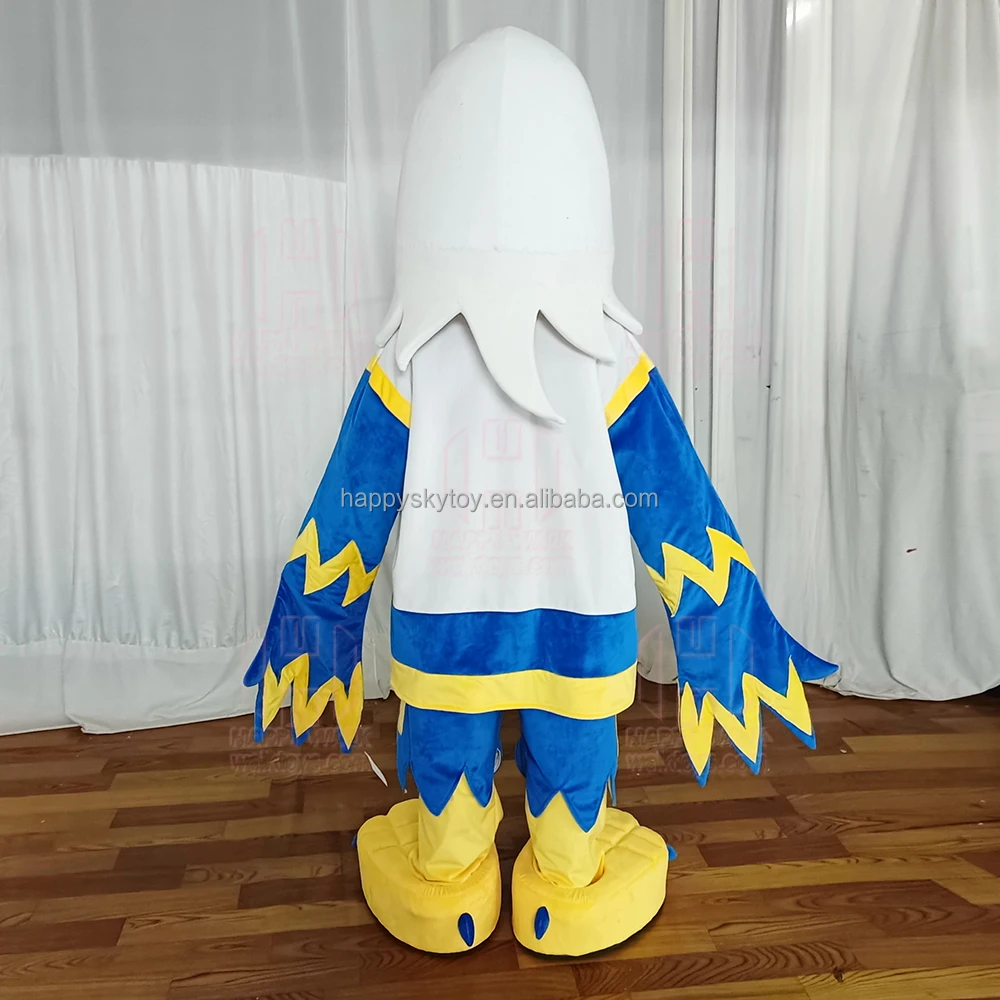 Unisex Inflatable Eagle Mascot Costume Plush EVA Custom Cheap Adult Party Carnival Festival Holiday Helmet Anime Animal