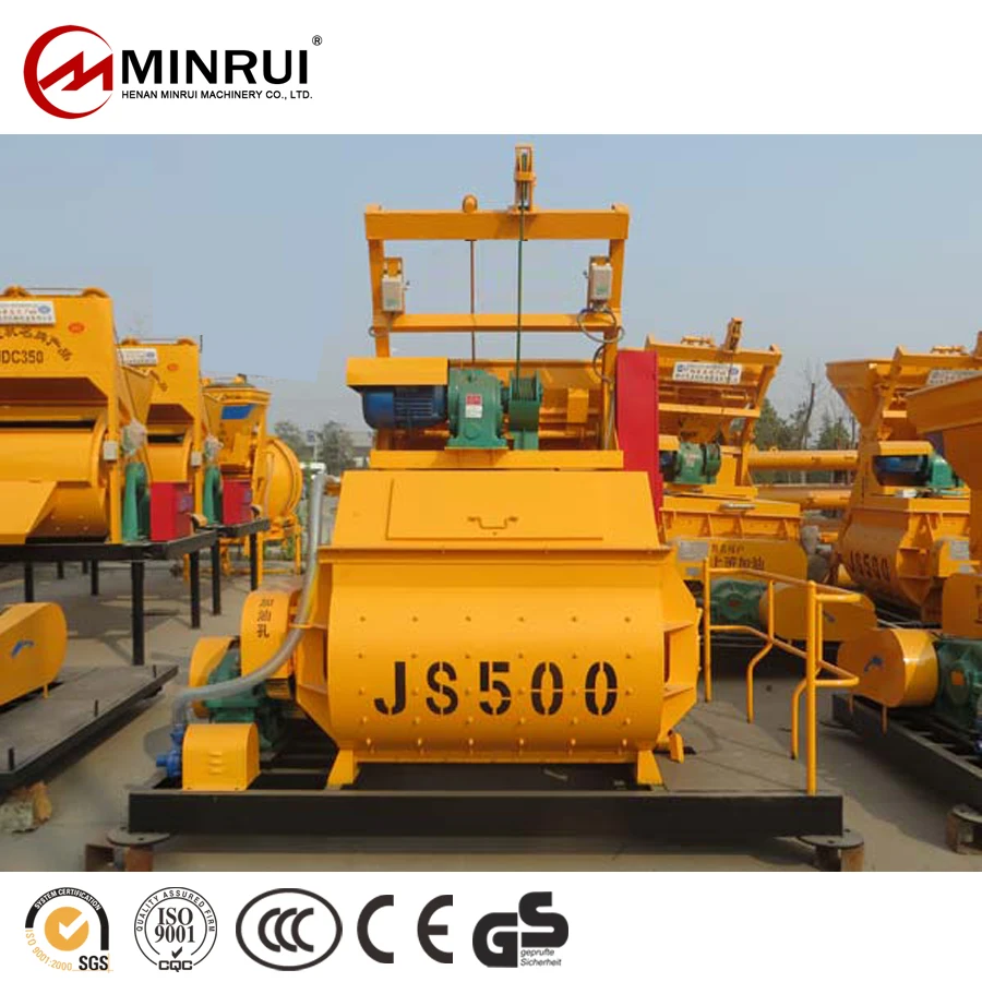 Mud Nothern Tools JS500 Concrete Mixer With Scraper Cable