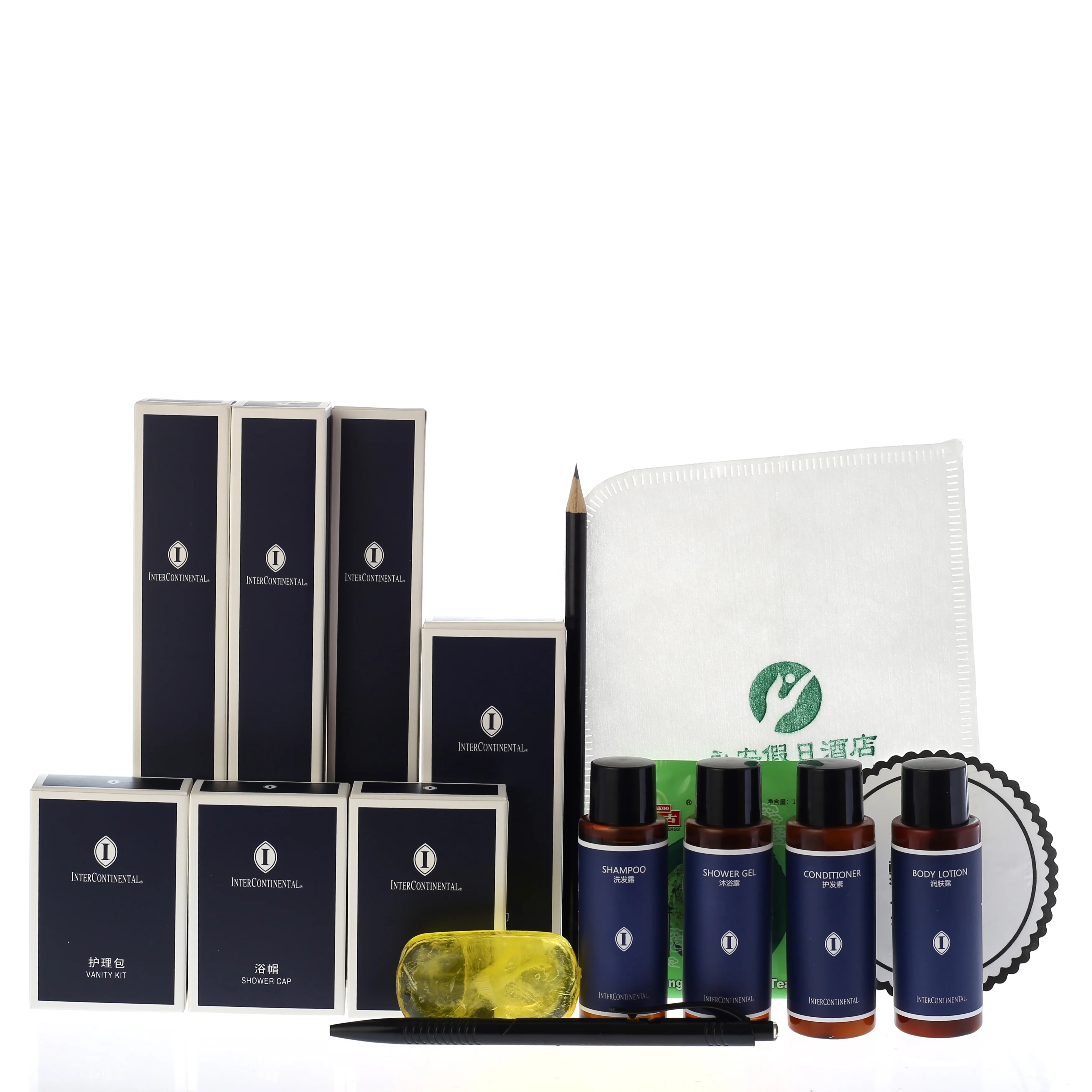 Top quality hotel supplies cosmetic products big containers cosmetic jars for hotels