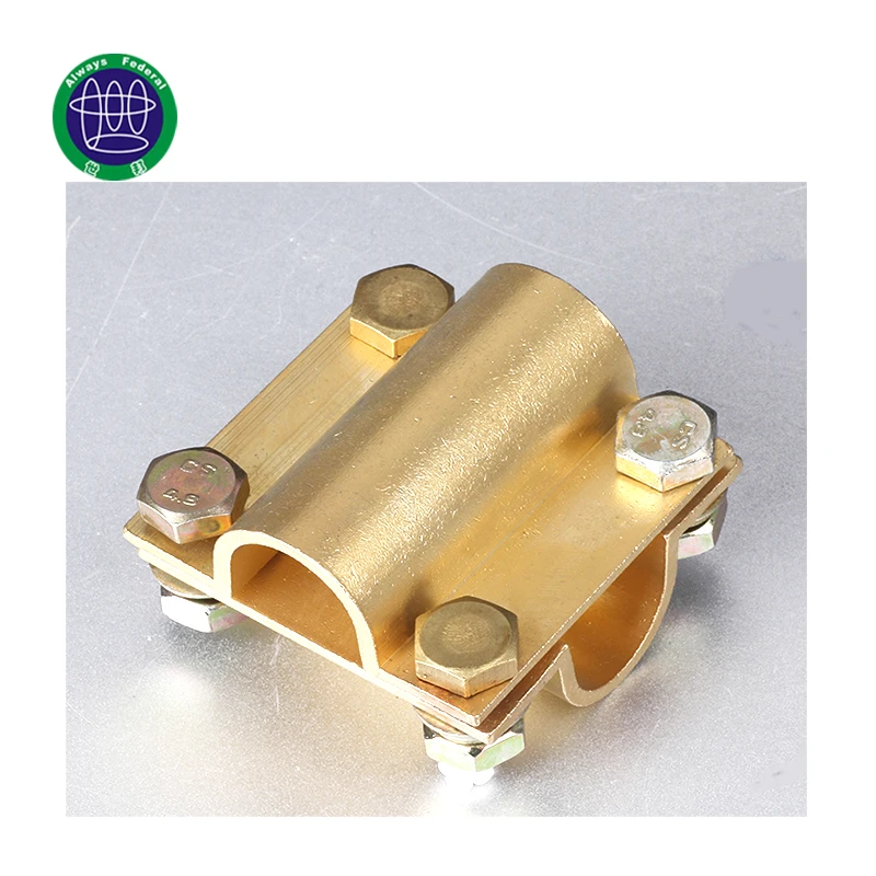 Wholesale/Custom High-performance Electrical Brass Connector For Lightning Protection System