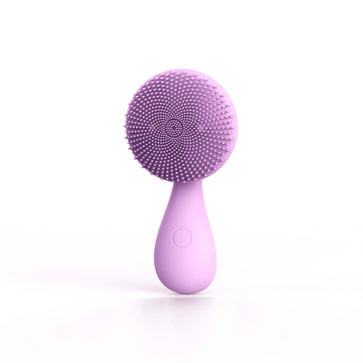 Iksbeauty unique design rotation function silicone face mask brush facial pore cleaner