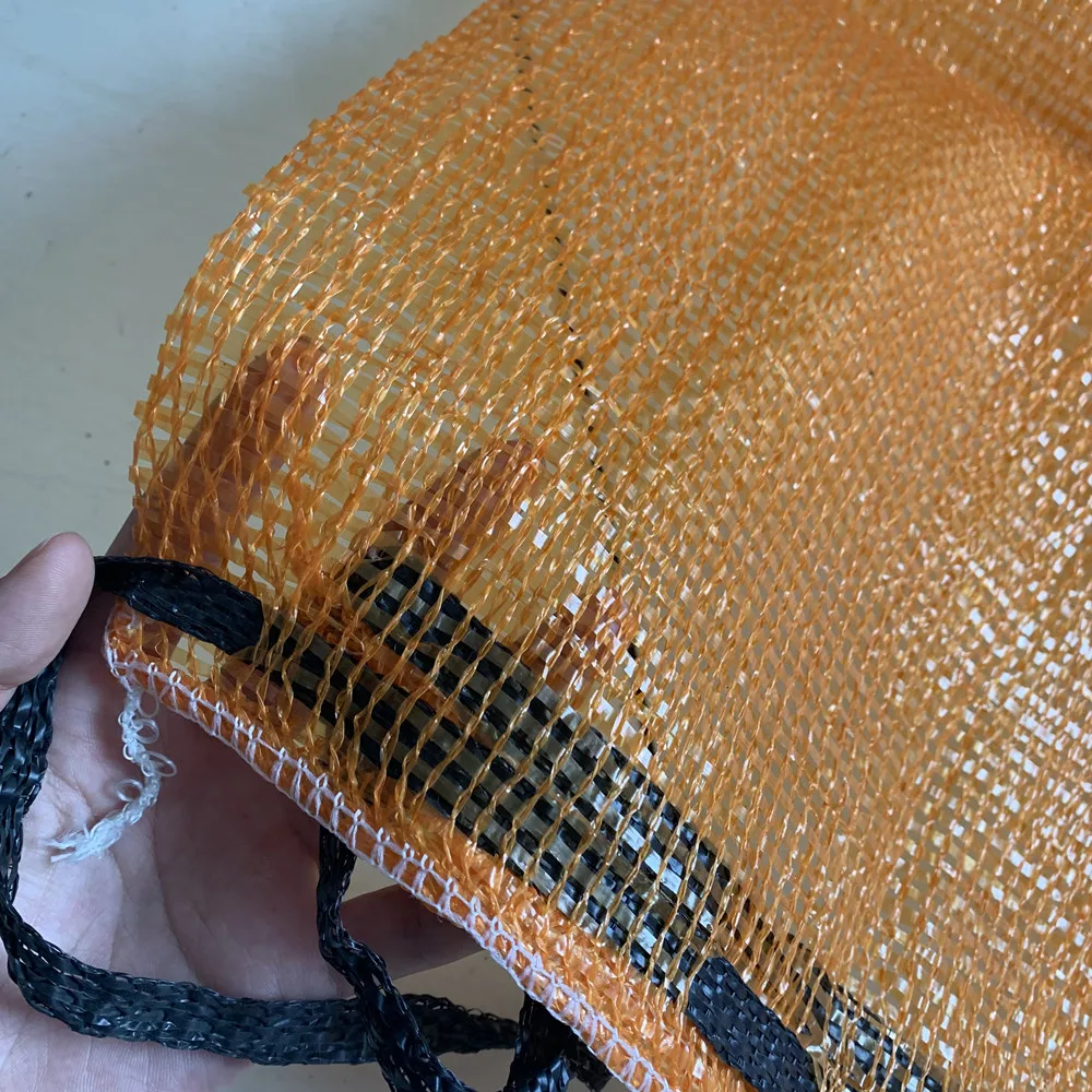 best price  pe or pp leno mesh net bag 50kg Potato Garlic Fruit Orange Firewood Mesh bag