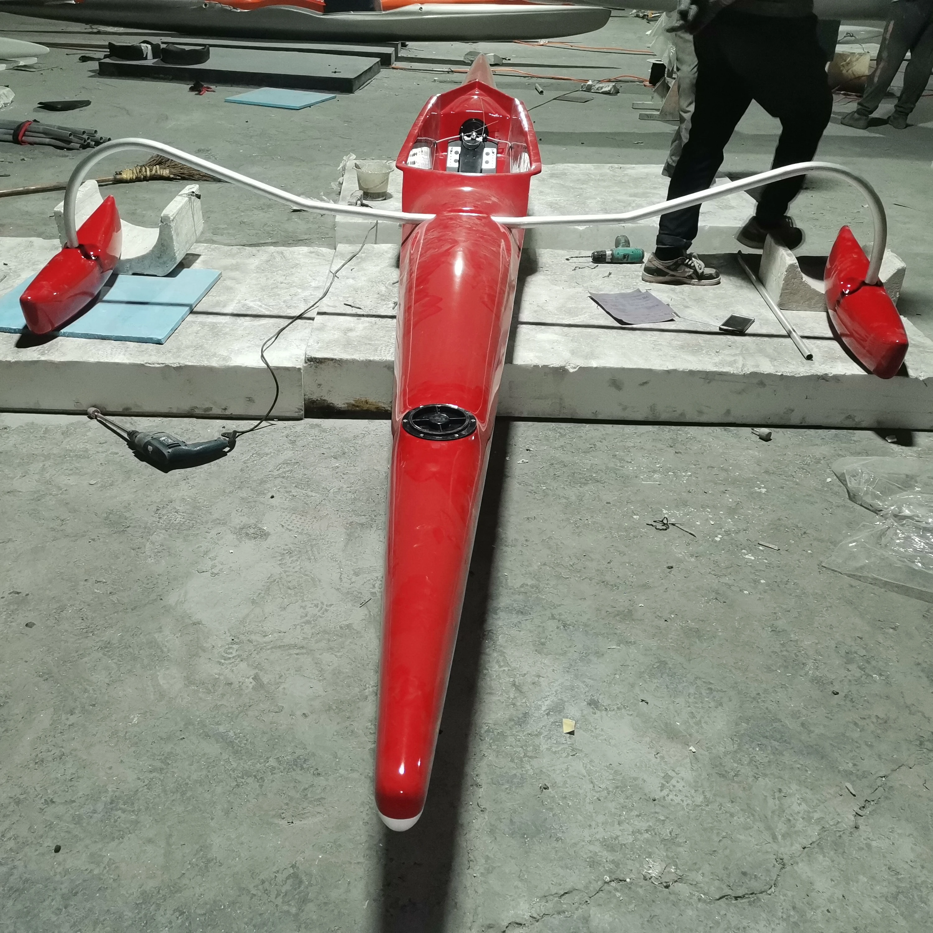 Boats for the disabled as canoes kayaks dragon boats