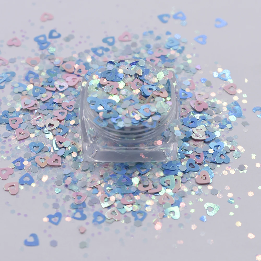 Отлично выглядящие футбольные ко Дню Святого Валентина ограничение блестит смеси сердца на День святого Валентина с темой в форме сердца с блестками